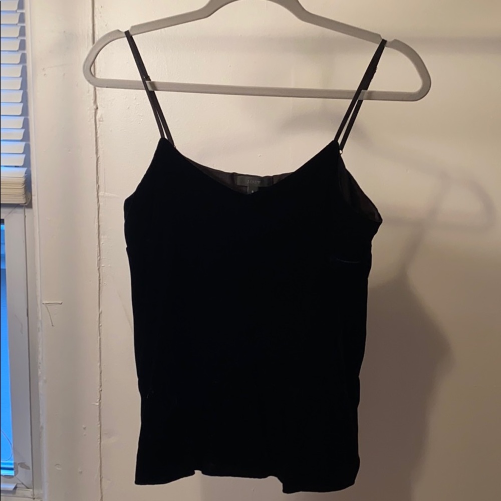 J crew Velvet Cami